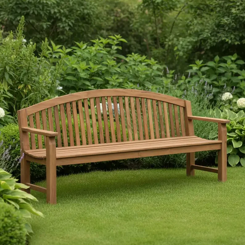 BOW BACK BENCH 200 CM