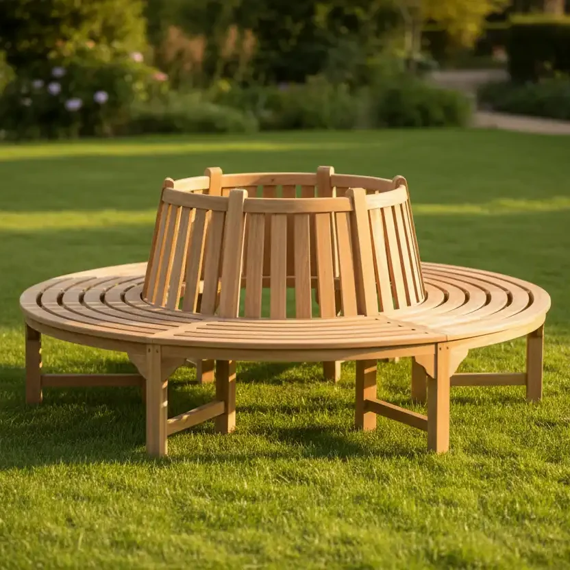 ROUND TREE BENCH