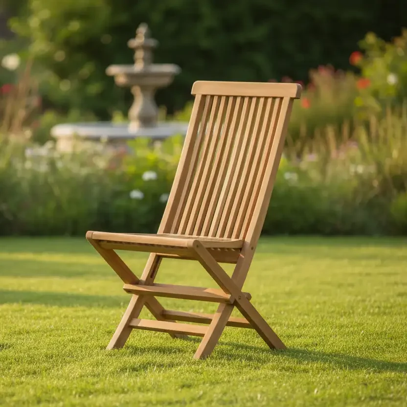 CLASSIC FOLDING CHAIR HIGH BACK