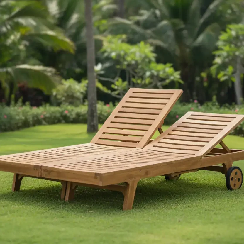 MADISON DOUBLE SUN LOUNGER WITHOUT ARM