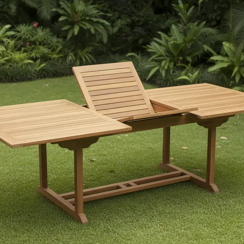 RECTA DOUBLE EXTEND TABLE 120X130-190 CM