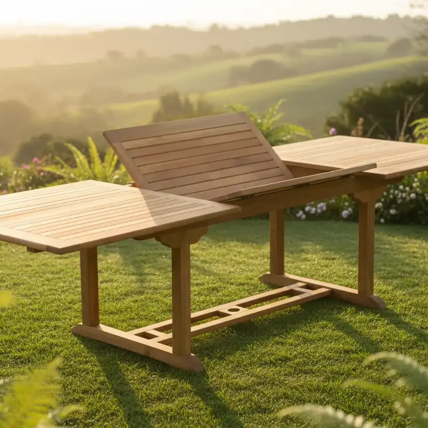 RECTA EXTEND TABLE 100X200-300 CM