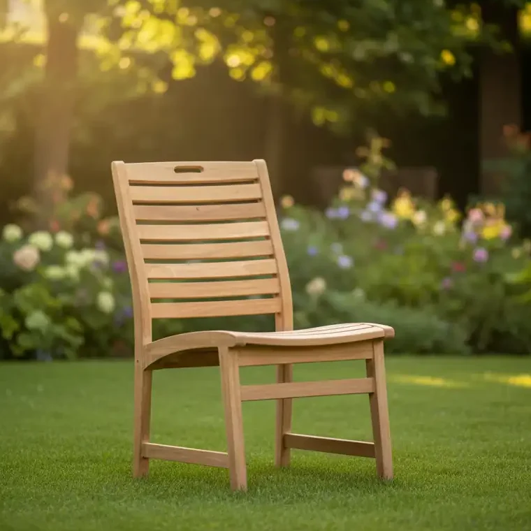 RINJANI STACKING NO ARM CHAIR