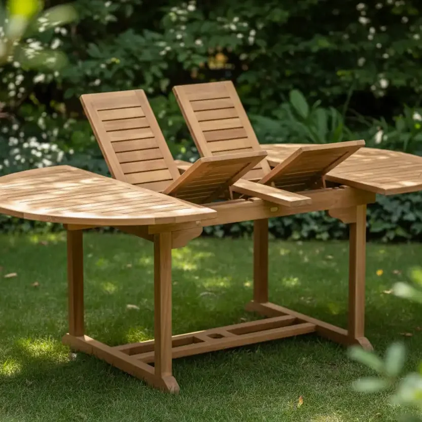 ROUND DOUBLE EXTEND 120X130-190 CM