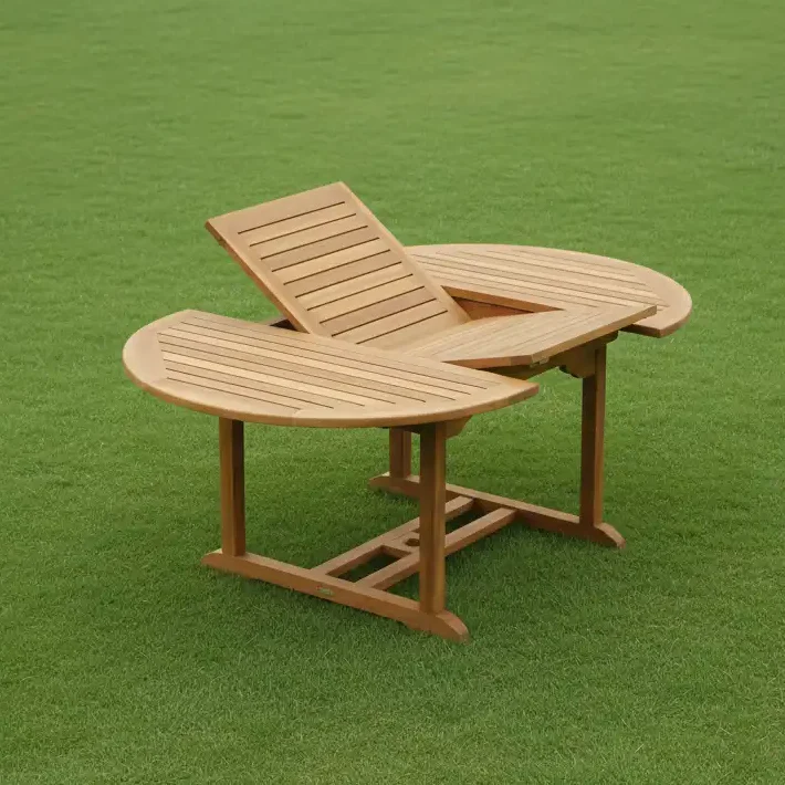 ROUND EXTEND TABLE 120X120-180 CM