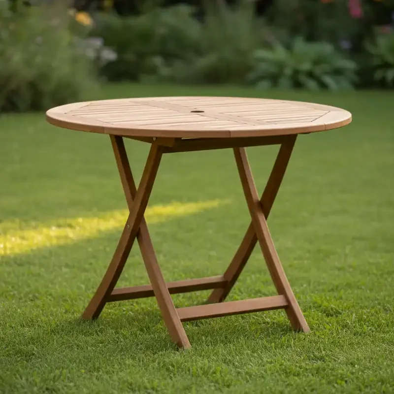 ROUND FOLDING TABLE 80 CM