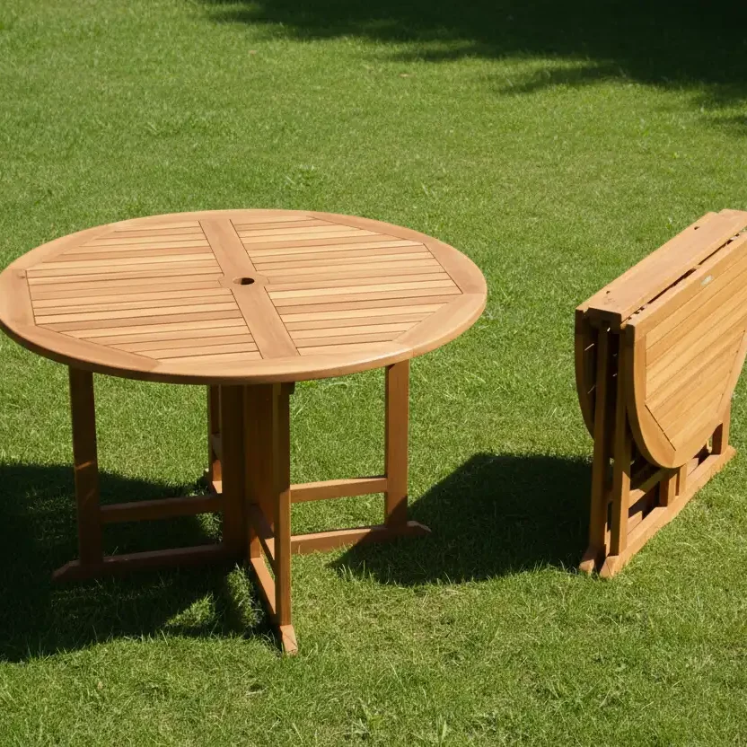 ROUND GATELEG TABLE 100 CM