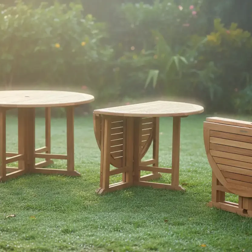 ROUND GATELEG TABLE 120 CM