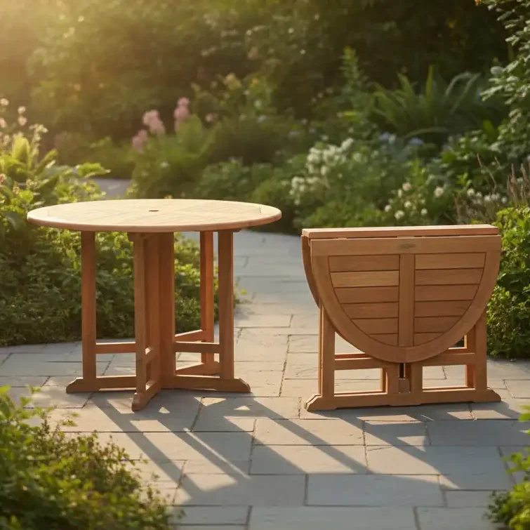 ROUND GATELEG TABLE 80 CM